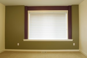 Freshly Painted Accent Wall In Home